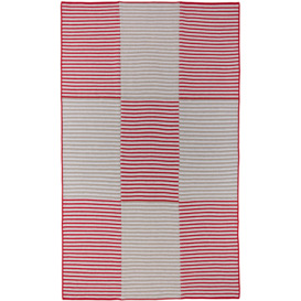 Saunders Red & Grey Bargo Blanket - thumbnail 1