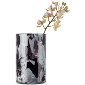 Stories of Italy SSENSE Exclusive Purple & White Nougat Tall Vase