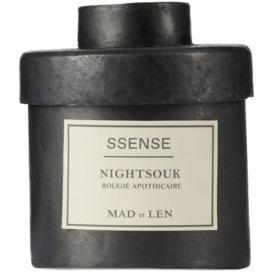 MAD et LEN SSENSE Exclusive Black Small Night Souk Candle