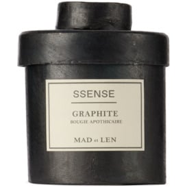 MAD et LEN SSENSE Exclusive Black Small Graphite Candle