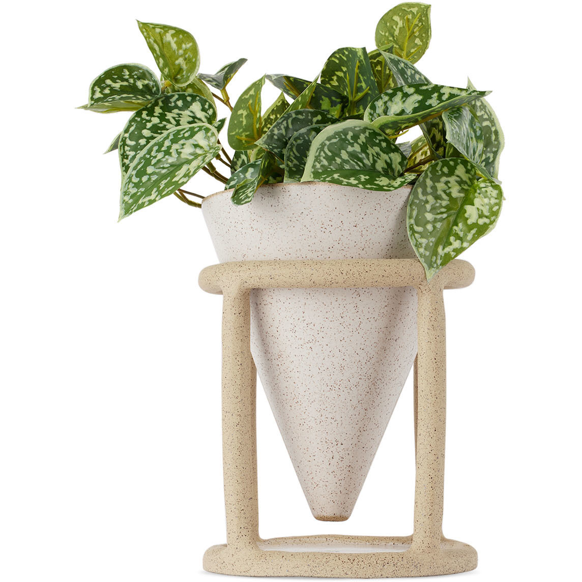 SIN Off-White Resevoir Table Planter - image 1