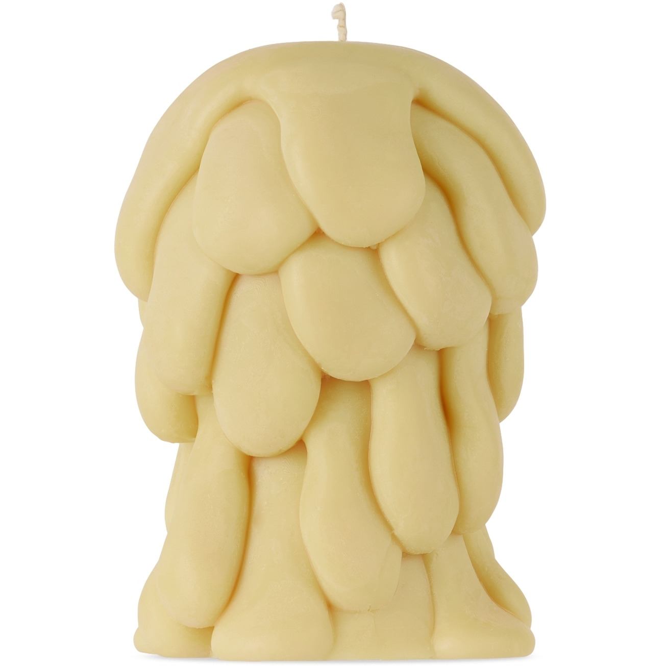 Post Objects SSENSE Exclusive Beige Flow 004 Candle - image 1