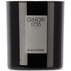 Ginori 1735 Black Stone Refill Candle, 190 g