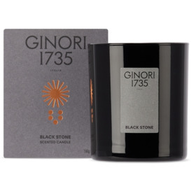 Ginori 1735 Black Stone Refill Candle, 190 g - thumbnail 2