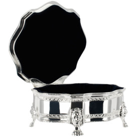 Tanner Fletcher Silver Large 'Expensive Shit' Jewelry Box - thumbnail 2