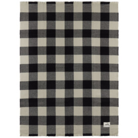 Tekla Black & White Gingham Blanket - thumbnail 1