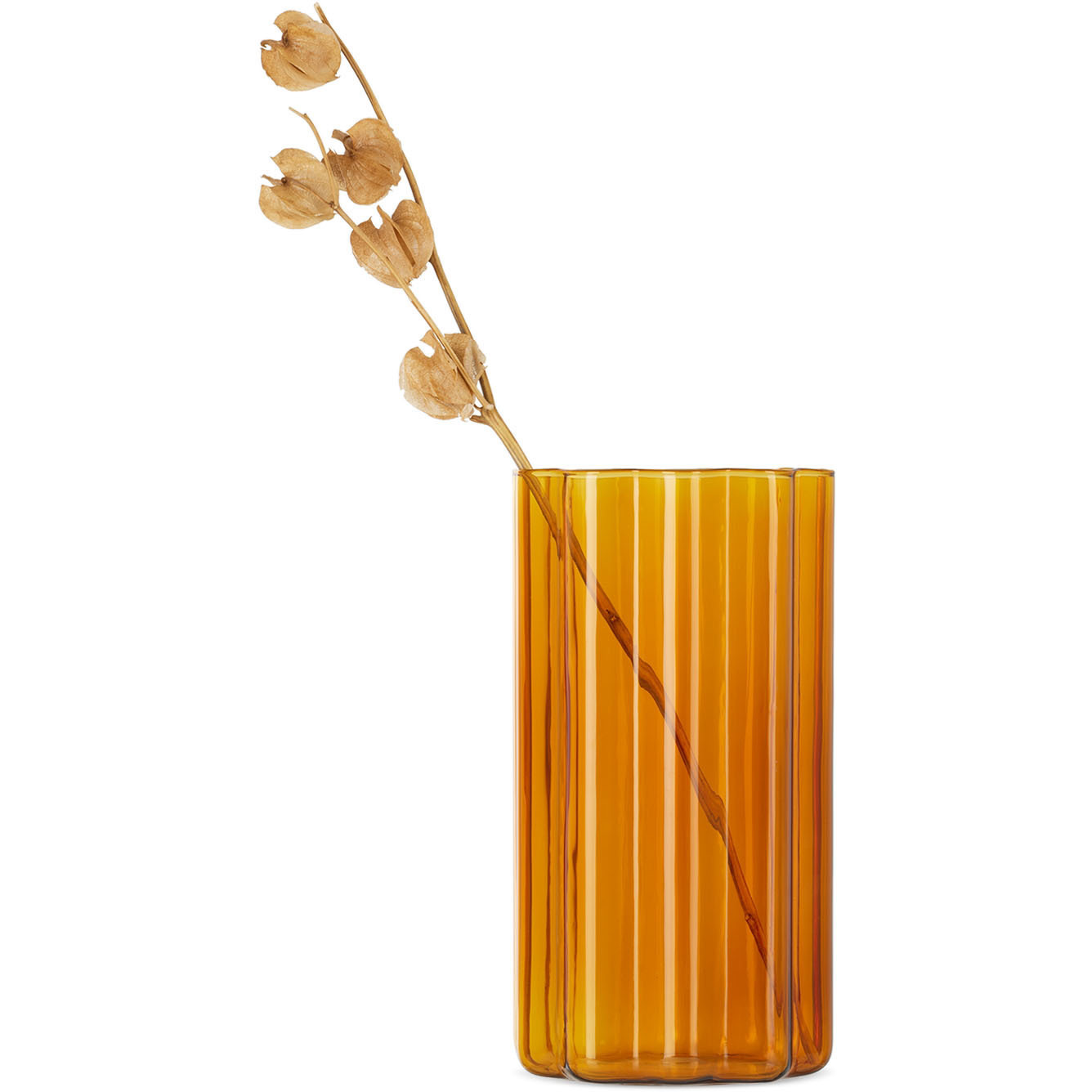 Fazeek Orange Wave Vase - image 1