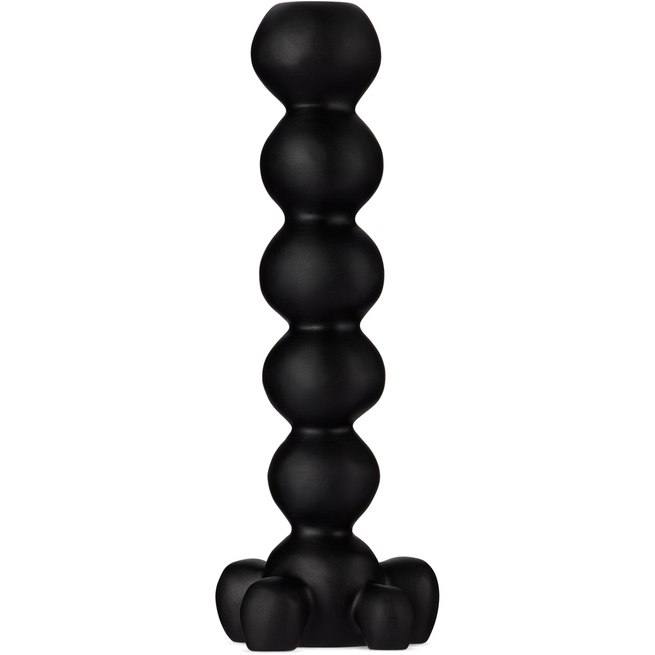 Tina Frey Designs Black Bubble Extra Tall Candle Holder - image 1