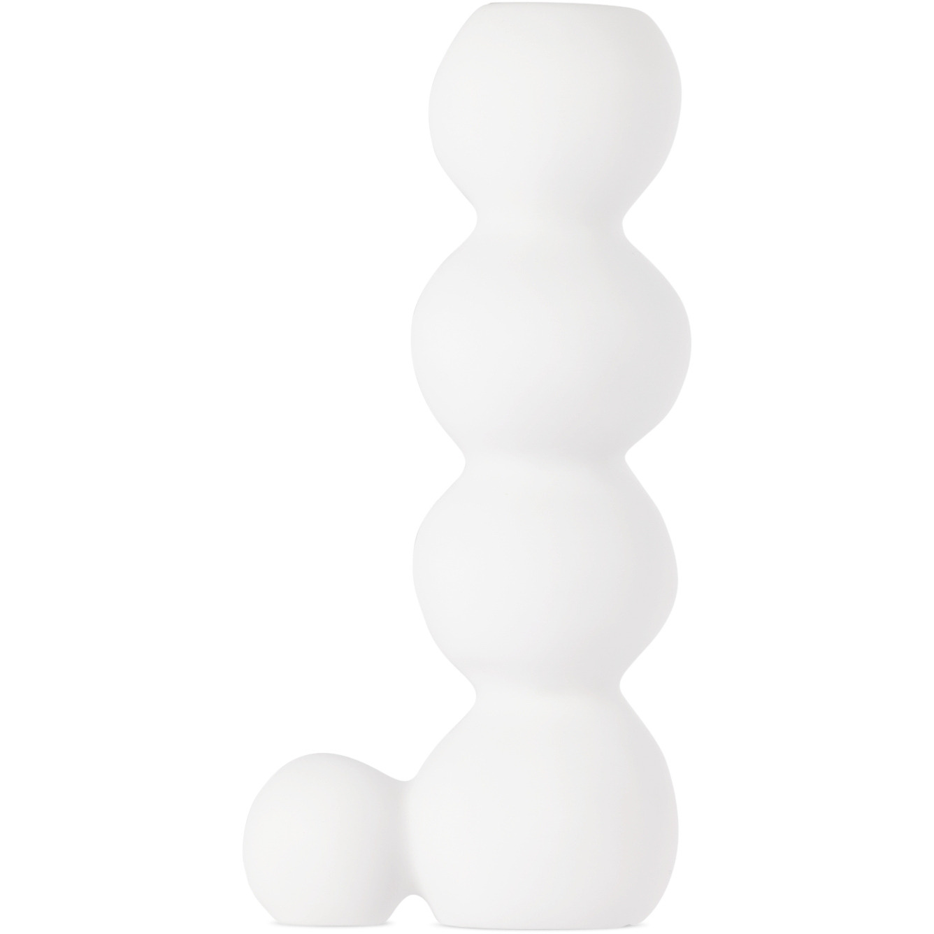 Tina Frey Designs White Bubble Tall Candle Holder - image 1