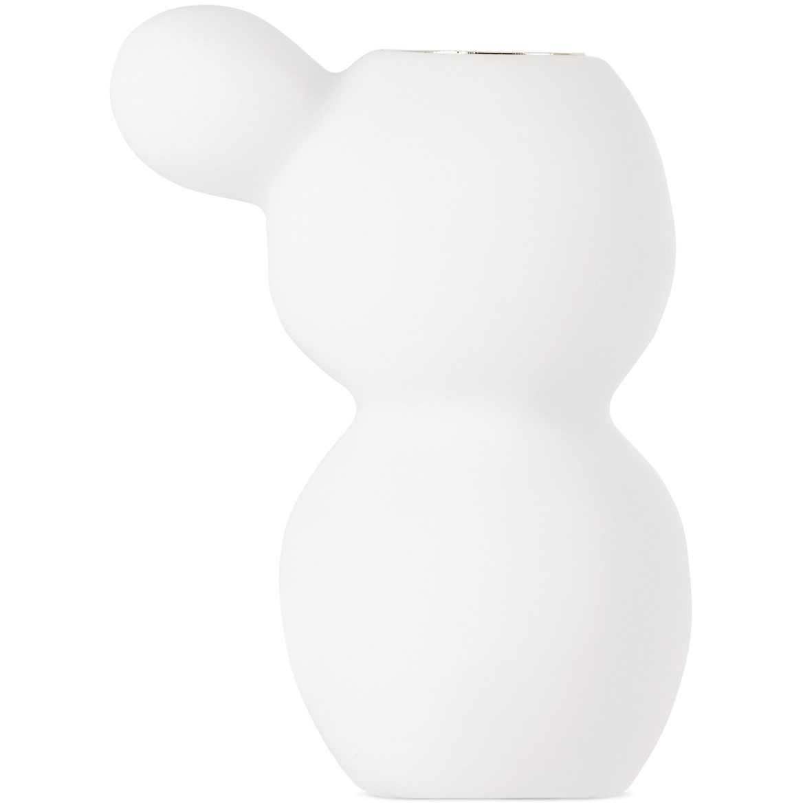 Tina Frey Designs White Bubble Small Three Candle Holder - image 1