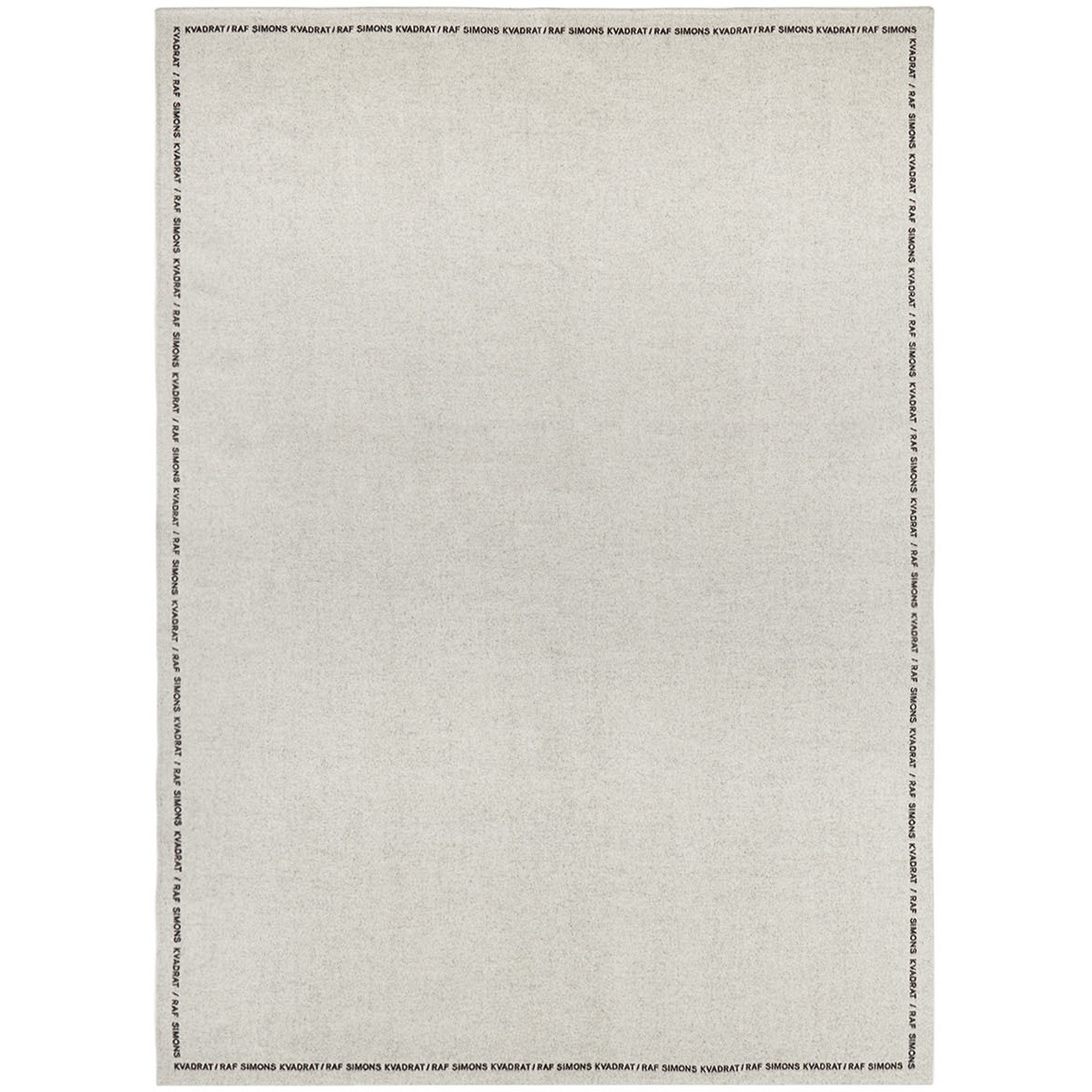 Kvadrat/Raf Simons Off-White Double-Faced Wool Throw - image 1