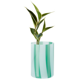 SUNNEI Blue & Green Murano Glass Vase - thumbnail 2