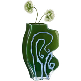 Silje Lindrup SSENSE Exclusive Green & Purple Large Vase - thumbnail 2