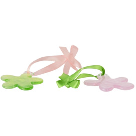Rashelle SSENSE Exclusive Pink & Green Swirl Ornament Set - thumbnail 2