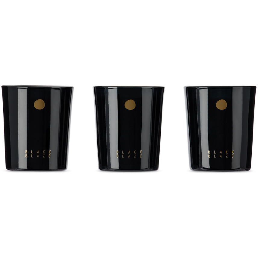 BLACK BLAZE The Collector Scented Candle Set, 3 pcs - image 1