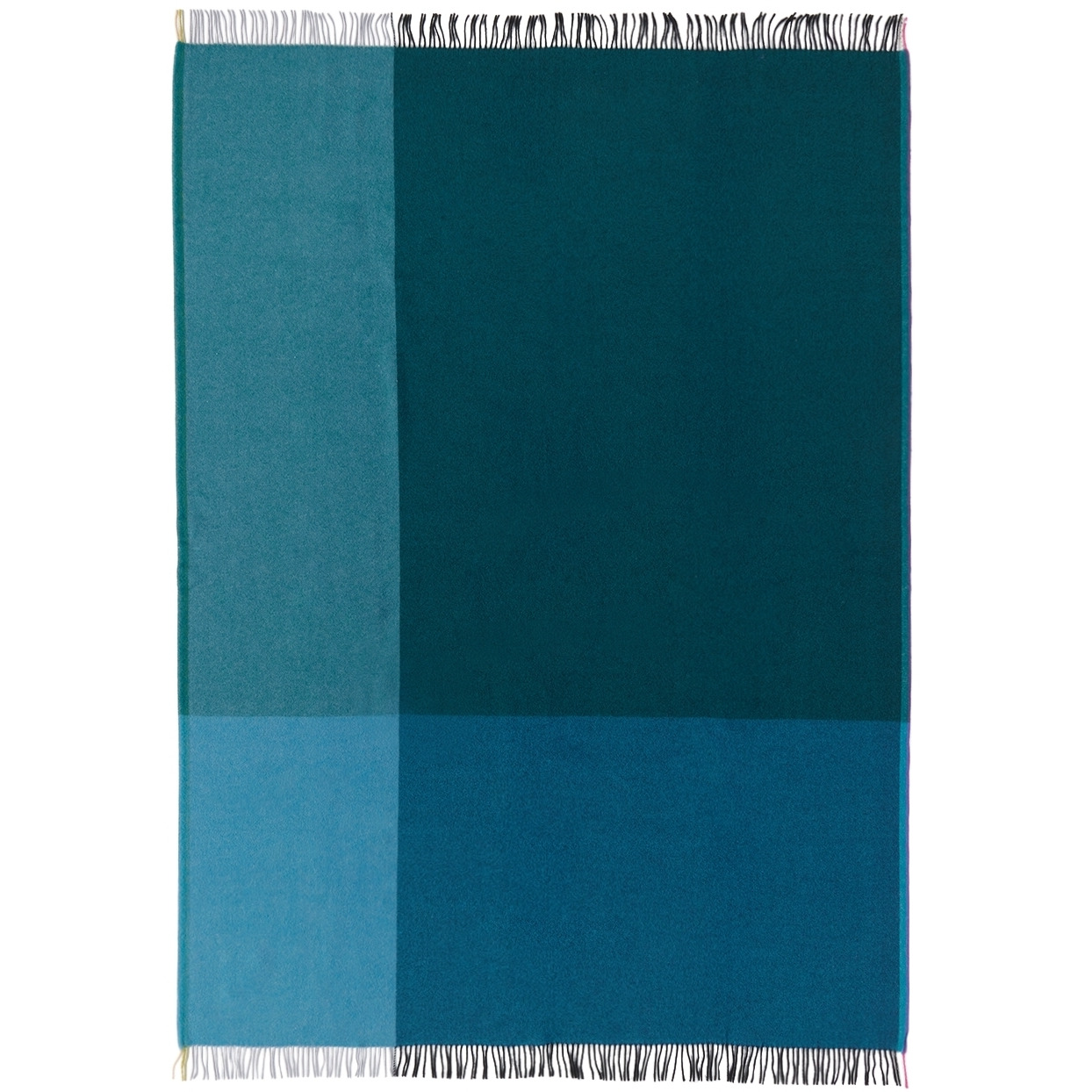 Vitra Blue Colour Block Blankets - image 1