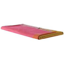 Vitra Pink & Beige Colour Block Blanket - thumbnail 2