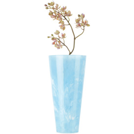 The Conran Shop Blue & White Pamana Cylinder Vase - thumbnail 1