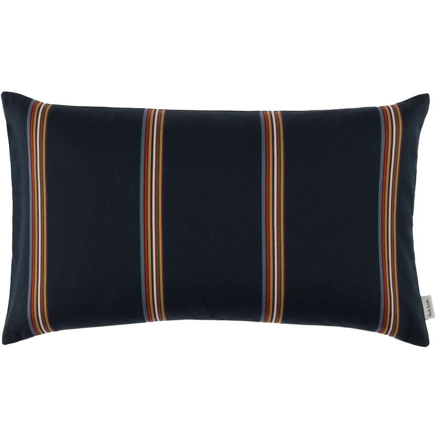Paul Smith Navy Signature Stripe Bolster Cushion - image 1