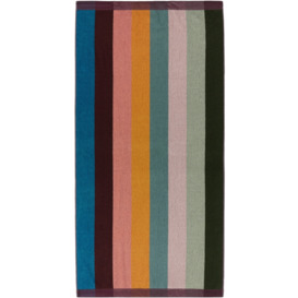 Paul Smith Multicolor Artist Stripe Large Beach Towel