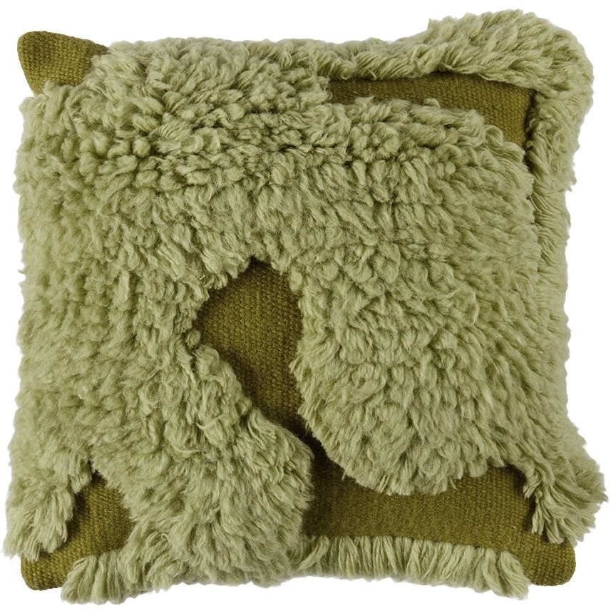 Mush Studios Green 'The Wooly' Cushion - image 1