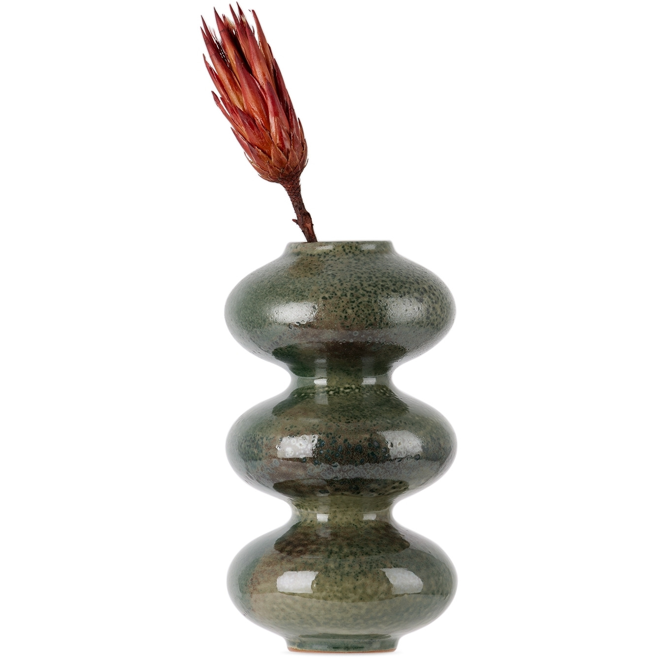Forma Rosa Studio Green Wave Form Vase - image 1