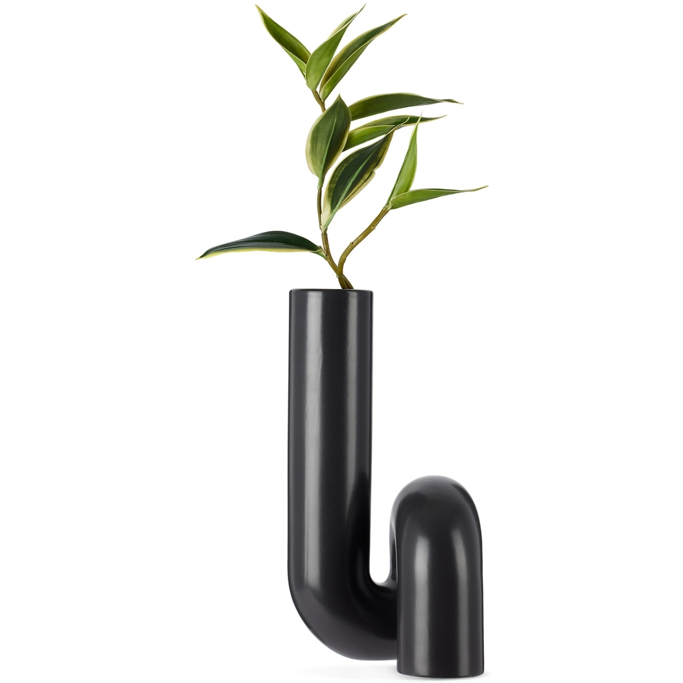 POLSPOTTEN Black Yourtube Vase - image 1