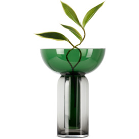 AYTM Green & Black Torus Vase
