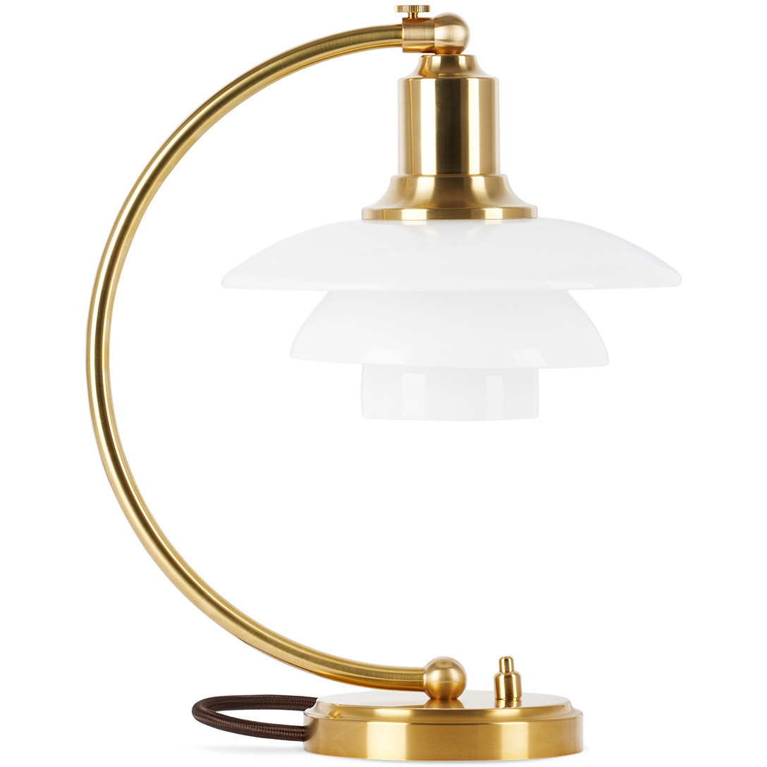 Louis Poulsen Gold Limited Edition PH 2/2 Luna Table Lamp - image 1