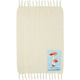 Jil Sander Off-White Mushroom Mohair Blanket