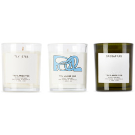 Tsu Lange Yor Aromatic Candle Art Set, 3 x 100 g