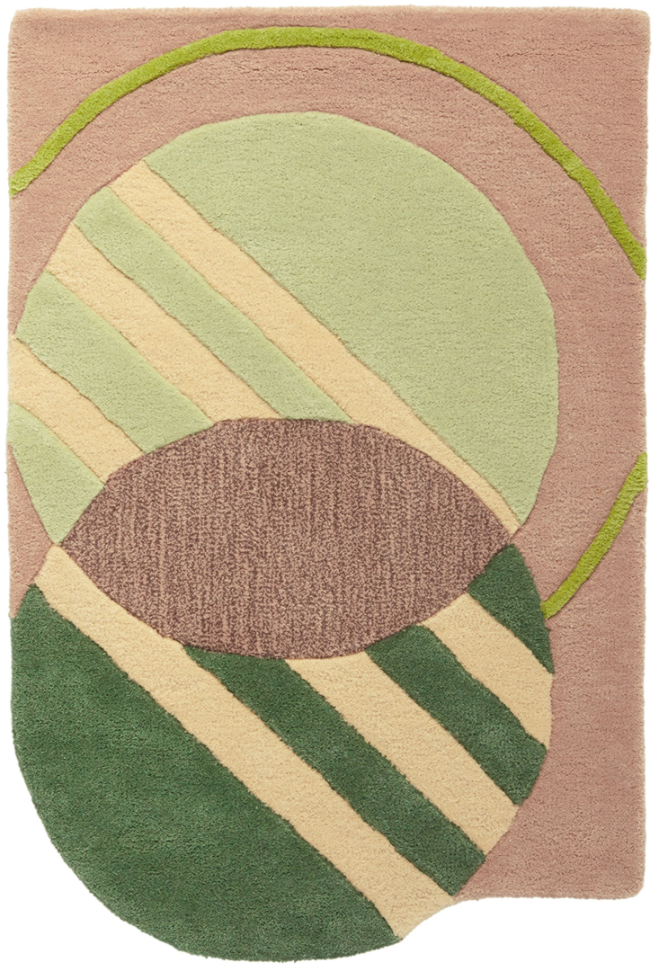 Ugly Rugly Multicolor Ashlar Rug by SSENSE | ufurnish.com