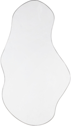 ferm LIVING Silver Large Pond Mirror - thumbnail 1