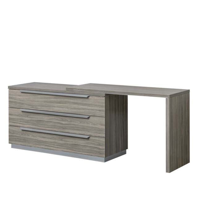 Kroma 3 Drawer Cabinet - Toilette 3 Drawer Dresser Venetian Grey - Venetian Grey - image 1