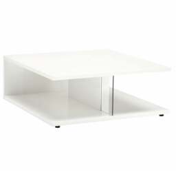 Imperia Round Coffee Table - Occasional Table 106 x 106 cm White High Gloss - thumbnail 1