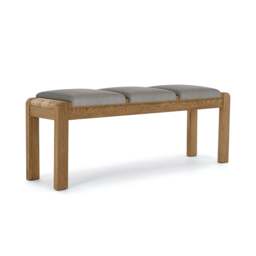 Solvi Extending Dining Table,  Bench & 2 Dining Chairs Set - thumbnail 7