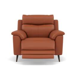 Revel Recliner Armchair - Power Recliner Chair Cat 20S - Power Recliner with USB - NWS-605D WARM BROWN