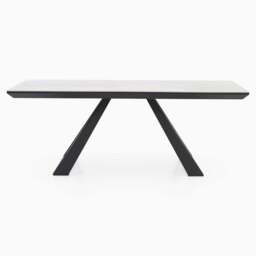 Romany Coffee Table - Coffee Table Light Grey Ceramic / Dark Grey - thumbnail 1