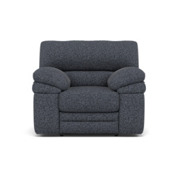 Gino Recliner Armchair - Power Recliner Armchair with USB F8 - Power Recliner with USB - Hopsack Midnight 70005