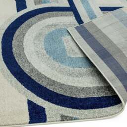 Nasir Retro Blue Rug - NV30 Retro Blue - 120cm x 170cm - thumbnail 3