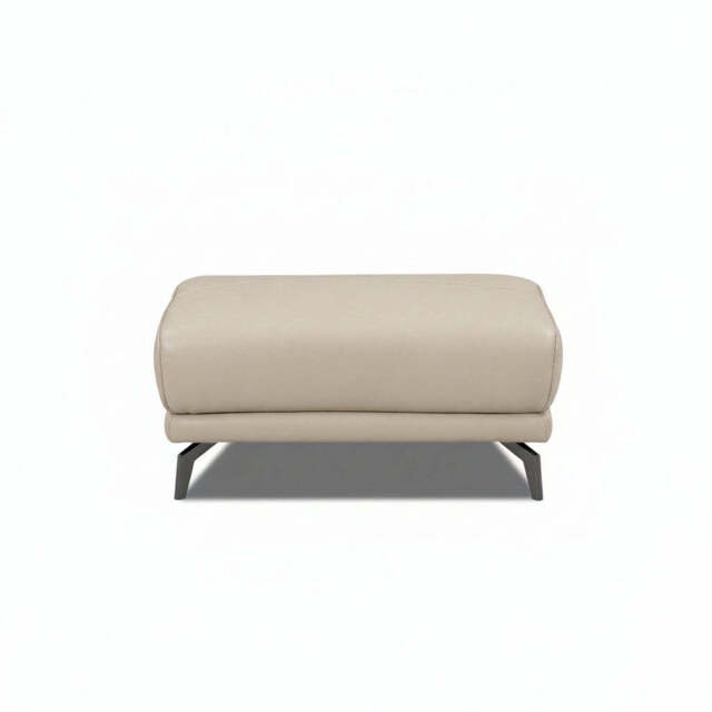 Reno Rectangular Footstool - Rectangular Footstool A Cat 20S - BXS-041E SILVER GREY - image 1