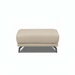 Reno Rectangular Footstool - Rectangular Footstool A Cat 20S - BXS-041E SILVER GREY - thumbnail 1