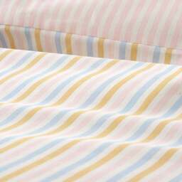 Catherine Lansfield Brighton Stripe Duvet Set Pastel - SALE Brighton Stripe King Duvet Set Pastel - thumbnail 5