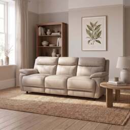 Tranquil 3 Seater Sofa - 3 Seater Sofa Fabric - BFA-MAD-03 DARK GREY - thumbnail 2