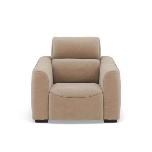 Beck Armchair - Armchair Fabric - FAB-CAN-170 MUSHROOM - image 1