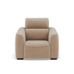 Beck Armchair - Armchair Fabric - FAB-CAN-170 MUSHROOM