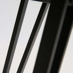 Akida Bar Table - Bar Table Faux Concrete / Black Powder - thumbnail 4