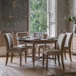 Artisan Round Extending Dining Table - Round Ext Dining Table 120/160x120cm Natural - thumbnail 2