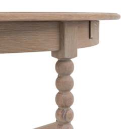 Artisan Round Extending Dining Table - Round Ext Dining Table 120/160x120cm Natural - thumbnail 8