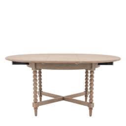 Artisan Round Extending Dining Table - Round Ext Dining Table 120/160x120cm Natural - thumbnail 1